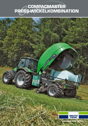 Ronde-balenpersen DEUTZ-FAHR CompacMaster