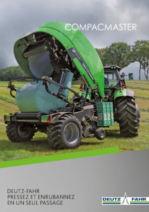 Ronde-balenpersen DEUTZ-FAHR CompacMaster
