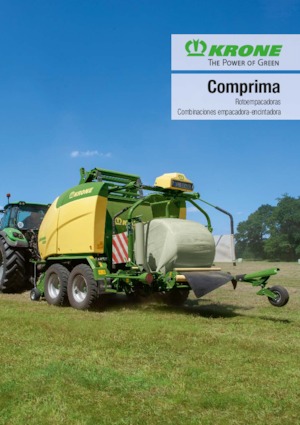 Ronde-balenpersen Krone Comprima CV 150 XC 