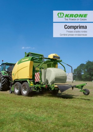 Ronde-balenpersen Krone Comprima CV 150 XC 