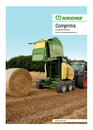 Ronde-balenpersen Krone Comprima V 200