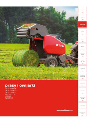 Ronde-balenpersen Unia DF 1.8 Vd 