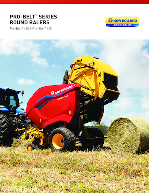 Ronde-balenpersen New Holland Pro-Belt 450 CropCutter