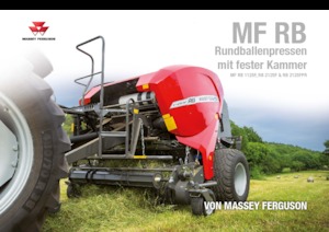 Ronde-balenpersen Massey Ferguson RB 1125F
