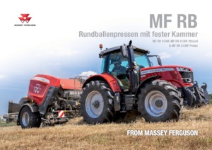 Ronde-balenpersen Massey Ferguson RB 3130F Classic