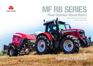 Ronde-balenpersen Massey Ferguson RB 3130F Classic