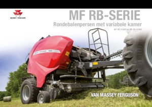 Ronde-balenpersen Massey Ferguson RB 4180V Xtra 