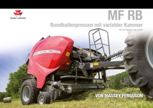Ronde-balenpersen Massey Ferguson RB 4180V Xtra 