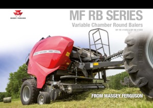 Ronde-balenpersen Massey Ferguson RB 4160V Xtra 