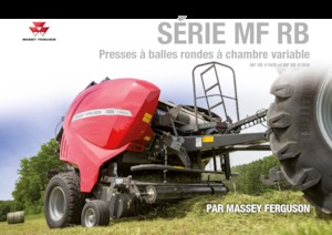 Ronde-balenpersen Massey Ferguson RB 4180V Xtra 
