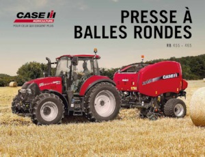 Ronde-balenpersen Case IH RB 465 VC 