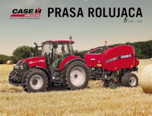 Ronde-balenpersen Case IH RB 465 VC 
