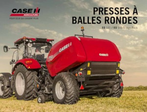 Ronde-balenpersen Case IH RB545