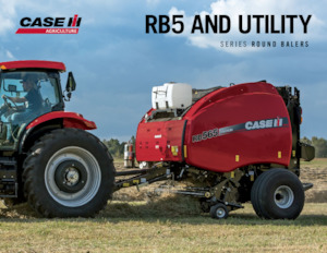 Ronde-balenpersen Case IH RB444
