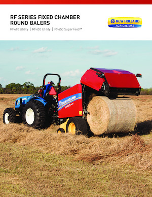 Ronde-balenpersen New Holland RF450 Utility