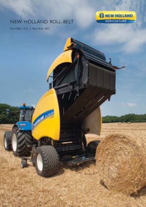 Ronde-balenpersen New Holland Roll Belt 150 Activesweep Pu