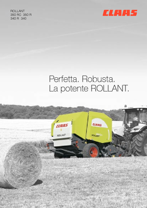 Ronde-balenpersen Claas Rollant 340 RF