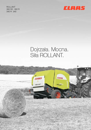Ronde-balenpersen Claas Rollant 340 RF