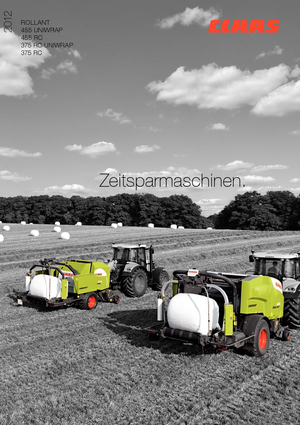 Ronde-balenpersen Claas Rollant 375 RC