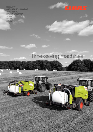 Ronde-balenpersen Claas Rollant 375 RC