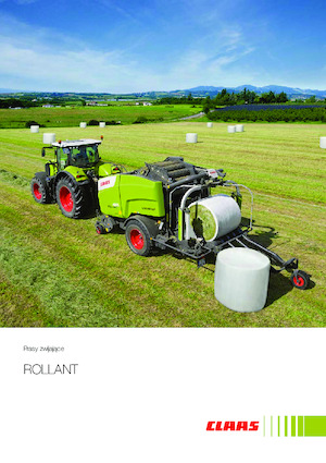 Ronde-balenpersen Claas Rollant 520 RF