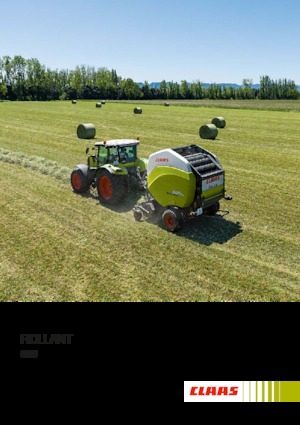 Ronde-balenpersen Claas Rollant 620 RF