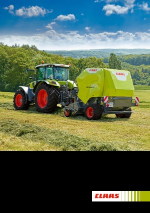 Ronde-balenpersen Claas Rollant 620 RF