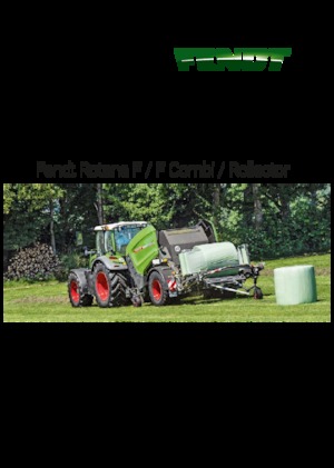Ronde-balenpersen Fendt Rotana 130 F Combi
