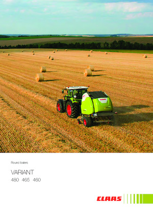 Ronde-balenpersen Claas Variant 480 RF