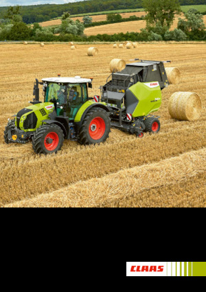 Ronde-balenpersen Claas Variant 580 RC Pro