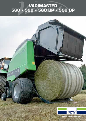 Ronde-balenpersen DEUTZ-FAHR VariMaster 560