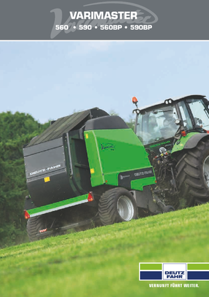 Ronde-balenpersen DEUTZ-FAHR VariMaster 560