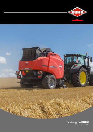 Ronde-balenpersen Kuhn VB 7160