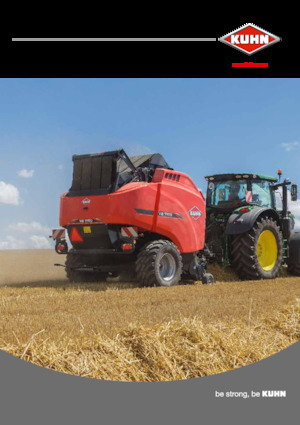 Ronde-balenpersen Kuhn VB 7160