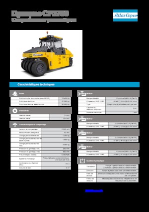 Walsen met rubberwielen Dynapac CP 2700