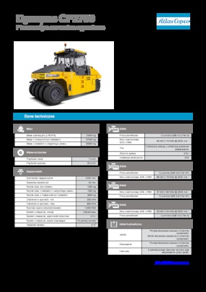 Walsen met rubberwielen Dynapac CP 2700
