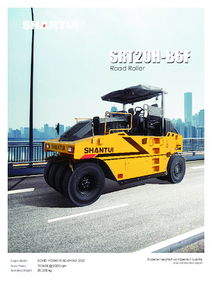 Walsen met rubberwielen Shantui SRT20H-B6F 