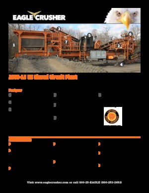 Puinrecyclinginstallaties Eagle Crusher 1000-15 CC