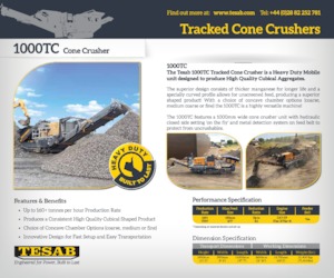 Puinrecyclinginstallaties Tesab 1000TC 