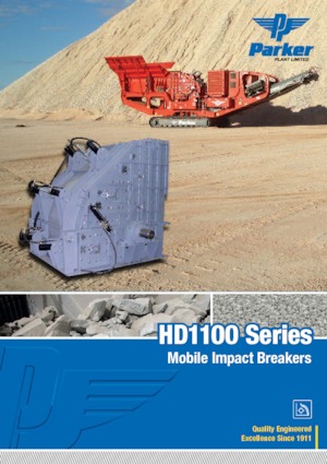 Puinrecyclinginstallaties Parker 1110 HD