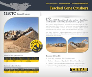 Puinrecyclinginstallaties Tesab 1150TC 