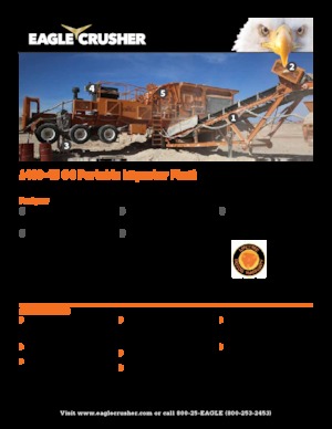 Puinrecyclinginstallaties Eagle Crusher 1400-45 OC