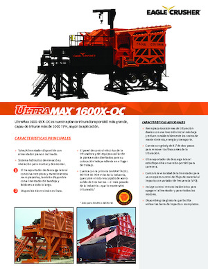 Puinrecyclinginstallaties Eagle Crusher 1600-69X-OC