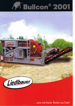 Puinrecyclinginstallaties Liedlbauer 2001 Bullcon