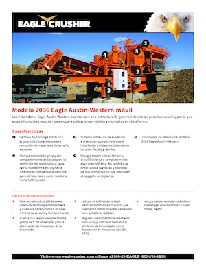 Puinrecyclinginstallaties Eagle Crusher 2036 Eagle