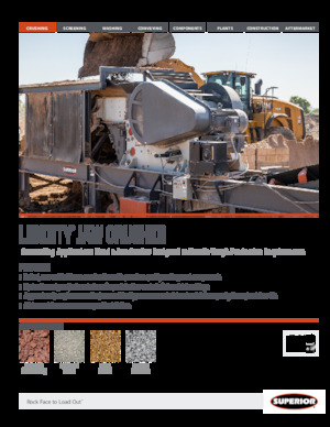 Puinrecyclinginstallaties Superior 3055B