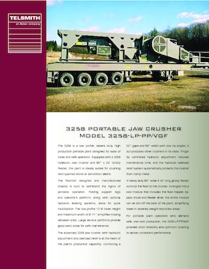 Puinrecyclinginstallaties Telsmith 3258