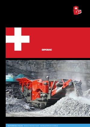 Puinrecyclinginstallaties Gipo B 1385 FDR