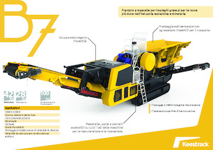 Puinrecyclinginstallaties Keestrack B7
