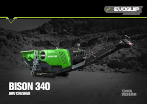 Puinrecyclinginstallaties EvoQuip Bison 340